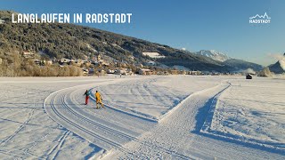 Langlaufen in Radstadt und auf der Gnadenalm 4K  So schön kann der Winter im SalzburgerLand sein [upl. by Eimmaj479]