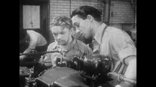 1940s Vocational Guidance Film The Machinist and Tool Maker  1942  CharlieDeanArchives [upl. by Ahseel]