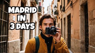 3 Days in Madrid Itinerary Secret Spots amp Hidden Gems [upl. by Atiniv]