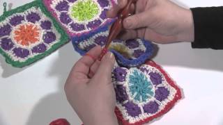 How to Crochet Tight Braid Join [upl. by Ytram]