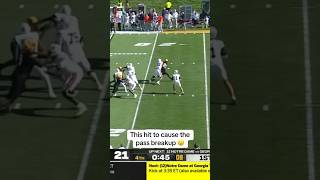 BONE CRUSHING HITBY MIZZOU🐯🔥 youtubeshorts collegefootball footballshorts football [upl. by Chor149]