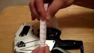 How To Load a SpeedyMark 3  Towa GS Labeler [upl. by Oilisab228]