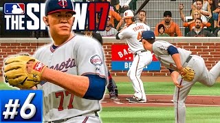 MLB The Show 17 Franchise Ep6  Rookie Pitcher Makes Major League Debut [upl. by Elrebma]