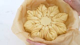 Christmas Star Bread｜Apron [upl. by Yortal]