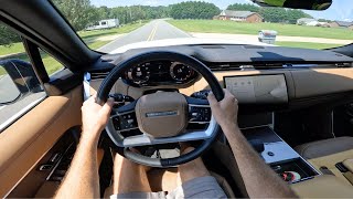 2024 Range Rover P530 SE POV Drive Impressions and ASMR [upl. by Aeriel]