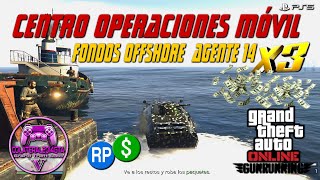 GTA V Misiones Centro Operaciones x3 Fondos Offshore [upl. by Ellata173]