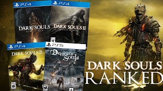 Ranking EVERY Dark Souls Game From WORST TO BEST Top 4 Games [upl. by Prudi]