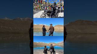 Spiti bike ride travel kazaspitivalley bikeride RIDER59RJ youtubeshorts biketrip mountain [upl. by Rossen]