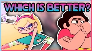 Is Star vs the Forces of Evil BETTER than Steven Universe [upl. by Leupold]