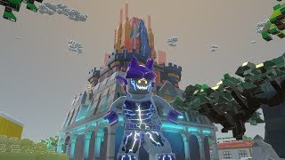 LEGO Worlds  New LEGO Nexo Knights castle in my LEGO City [upl. by Ainatnas675]