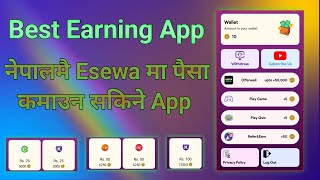 New Nepali eSewa Khalti IME Pay amp Recharge Earning App in Nepal Today 2024  Free Earning App [upl. by Argyle]