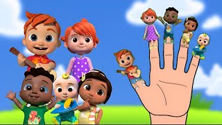 The Finger Family Song  Cocomelon  Bebefinn  Little Angel  Nursery Rhymes amp Kids Song [upl. by Venetis673]