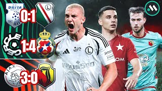 WISŁA Z WYGRANĄ LEGIA I JAGIELLONIA W LIDZE KONFERENCJI [upl. by Moreville187]