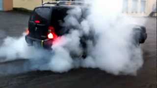 Nissan Xterra burnout [upl. by Stoddard810]