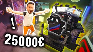 Gros Setup Simulateur Voiture Avion à 25 000€ [upl. by Rubel]