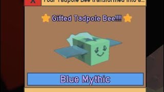 How I got a gifted tadpole bee from 9 gingerbread bearsBee Swarm Simulator [upl. by Nappy]