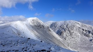 A Winter Hike in the Coniston Fells  Dow Crag and the Old Man [upl. by Werna]