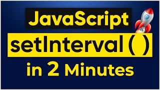 setInterval JavaScript in EASIEST WAY  setInterval amp clearInterval [upl. by Adilen]