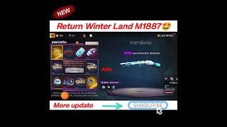 Return Winterland M1887 🤩 ff new eventfree fire new eventshortsffshorts [upl. by Chessa]