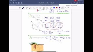 3ASO 5h  Module 10  Oefeningen Nando 3 Toepassingen met gelijkvormige driehoeken [upl. by Thom]