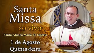 Missa Ao Vivo  Quintafeira Deixe suas intenções [upl. by Lawley]