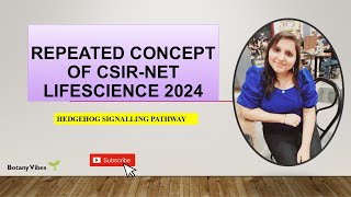 PART32✅️ SURE SHOT TOPIC OF CSIR NET LIFESCIENCECELLSIGNALLINGHEDGEHOG PATHWAYDEVELOPMENT BIO [upl. by Quint]