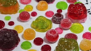 Gominolas de frutas  gummy gomitas caseras [upl. by Hospers]