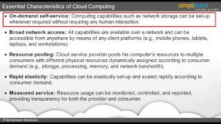 Essential Characteristics Of Cloud Computing  Exin Cloud Computing [upl. by Resiak124]