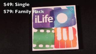 Apple iLife 11 Family Pack Unboxing amp Installation [upl. by Weber]