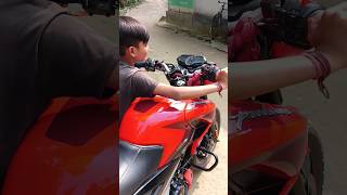 New Pulsar N160 cc bs7 Red colour🥰pulsarn160 pulsar n160 automobile trending shortsmodified [upl. by Nair]