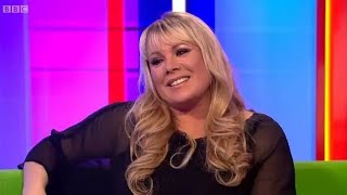 Letitia Dean on The One Show 2nd October 2014 [upl. by Haleemaj96]