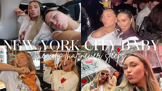 NEW YORK CITY BABY  MY FAV VLOG EVAAAA sightseeing nights out amp delulu moments hehe [upl. by Aitercal]