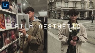 How To Edit Film Aesthetic Tutorial  Lightroom Mobile Presets Free DNG  Lightroom Editing Tutorial [upl. by Pope887]