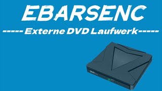 Externes DVD CD Laufwerk [upl. by Rawden753]