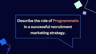 The Role of Programmatic in Recruiting [upl. by Venable68]