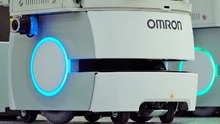 BMW Plant Dingolfing  Smart Transport Robots And Tugger Trains [upl. by Esylla]