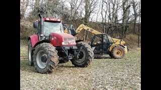 Épandage de Fumier  2019  Case IH CS 120  CAT TH407 [upl. by Goss]