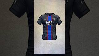 PSG Jersey design psg parissaintgermain jordan futbol football futebol championsleague [upl. by Hauhsoj]