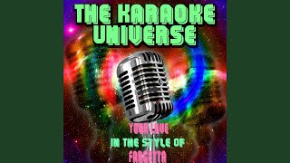 Your Love Karaoke Version In the Style of Fargetta [upl. by Enetsirk]