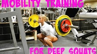 Mobility training for deep squats [upl. by Eelasor]