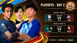 🔴LIVE  MPL PH S13  FILIPINOPlayoffs Day 2 [upl. by Heydon255]