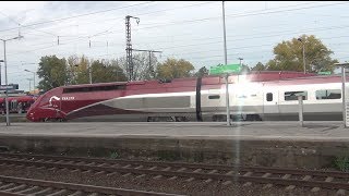 TGV Thalys PBKA THA 9472  Köln Hbf  Paris Nord Rangierfahrt in Köln MesseDeutz am 21102013 [upl. by Jewel]