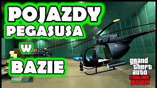 HELIKOPTER HYDRA POJAZDY PEGASUSA W BAZIE GTA 5 GLITCH NA PARKOWANIE POJAZDÓW PEGASUSA W BAZIE [upl. by Retsek993]