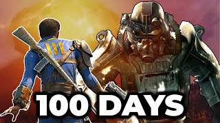 Can I Survive 100 Days in Hardcore Survival Mode  Perfectly Balanced Fallout 4 Challenge Part 2 [upl. by Nylirahs]