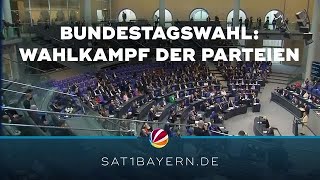 BundestagsWahlkampf Welche Strategien fahren die Parteien [upl. by Bilak414]