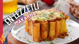 Bildiğiniz Makarnalara Hiç Benzemez 😋 Enfes Sosu ile Fırında Kıymalı Makarna Pasta [upl. by Ladnyc362]