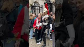 He shouted in her face thekingsguard london londonlife royalsfamily royalguards royal [upl. by Tyrus]