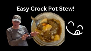 Tender amp delicious crockpot stew [upl. by Cheyney]