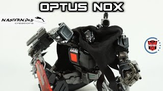 Mastermind Creations R48N Optus Nox AKA IDW Cybertronian Nemesis Prime [upl. by Norean]