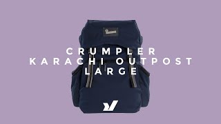 Crumpler Karachi L Outpost DSLR Backpack [upl. by Enyahc]